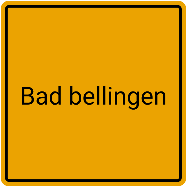 Meldebestätigung Bad Bellingen